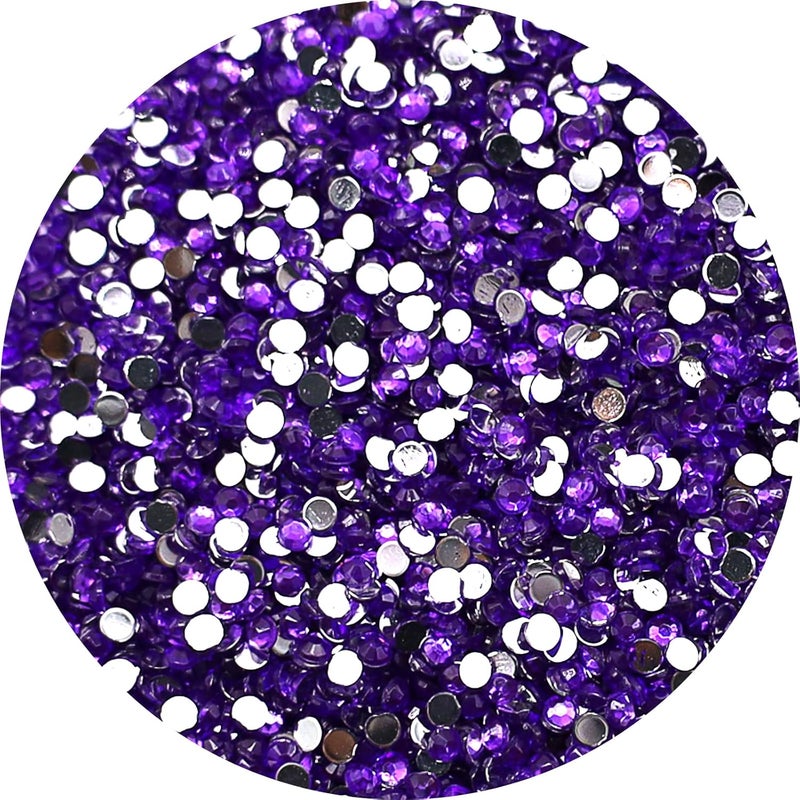THUTEP 10000 Pieces Shiny 5D Diamond Art Painting Beads, Single Color Code:208, Rhinestones Accessories for Crafting, Round Beads Art Replacement for DIY Craft Diamond Art Painting Accessories (208) - Image 1